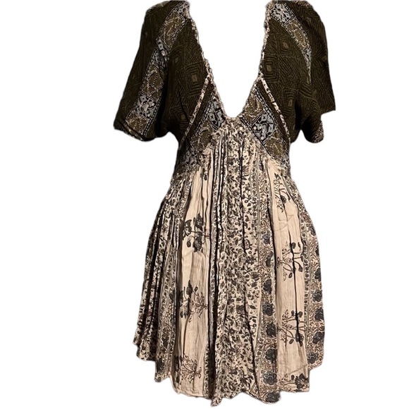 Free People Flowy Multi-pattern Top - Picture 3 of 5